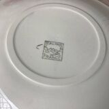 Assiettes Salins France Milleraies 60'