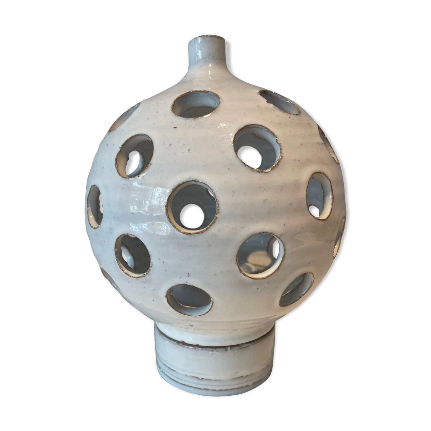 Ceramic lantern or candle holder