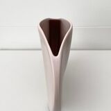 Set of Two Pink Post Modern Vases by Dorothe van Agthoven for Flora Keramiek