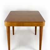Restored Oak Extendable Dining Table by Jindřich Halabala, 1950s