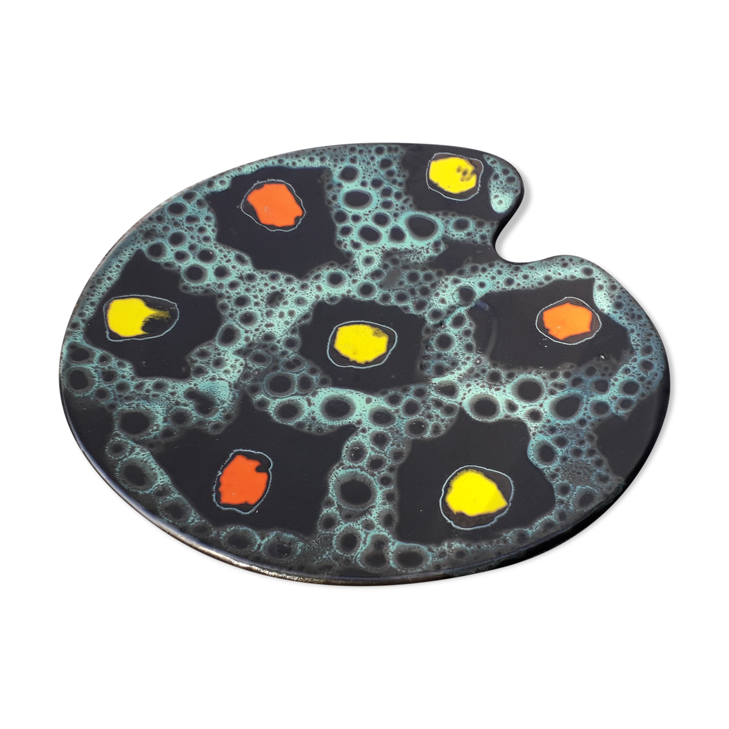 Plat palette de peinture "fate lava"