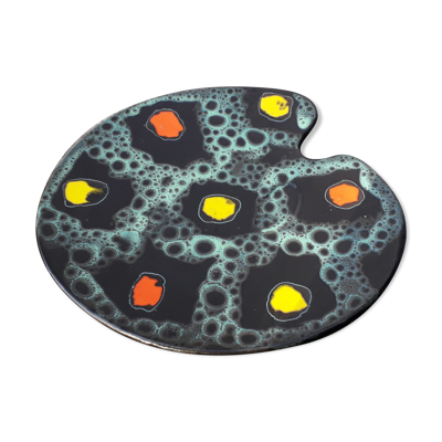 Plat palette de peinture ''fate lava