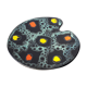 Plat palette de peinture "fate lava"