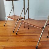 Pair of vintage modernist bedside tables