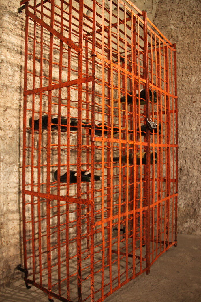 Wine cellar model cage metal cabinet