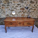 19th end clothier table, furniture workshop