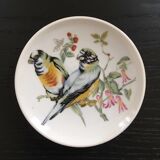 Collection of 6 small bird décor plates