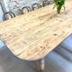 Antique table completely restored