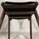 Bridge armchair in new French terry fabric