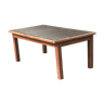 Ethnic table in cedar