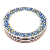 5 assiettes à Dessert / Fromage en grès