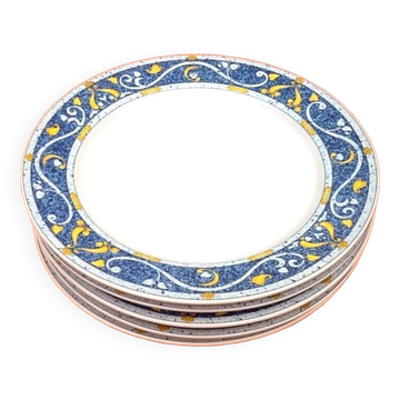 5 assiettes à Dessert / Fromage en grès