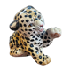 Sculpture of a young leopard