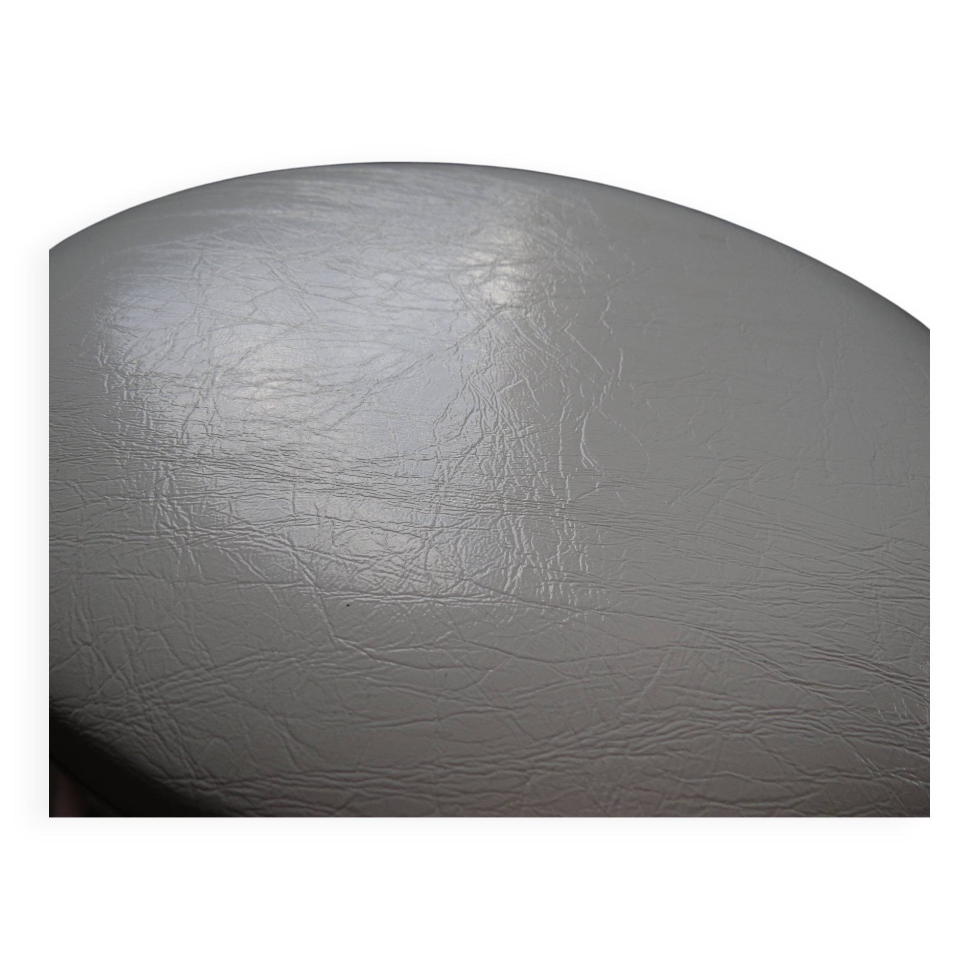 80's design stool in pink tube