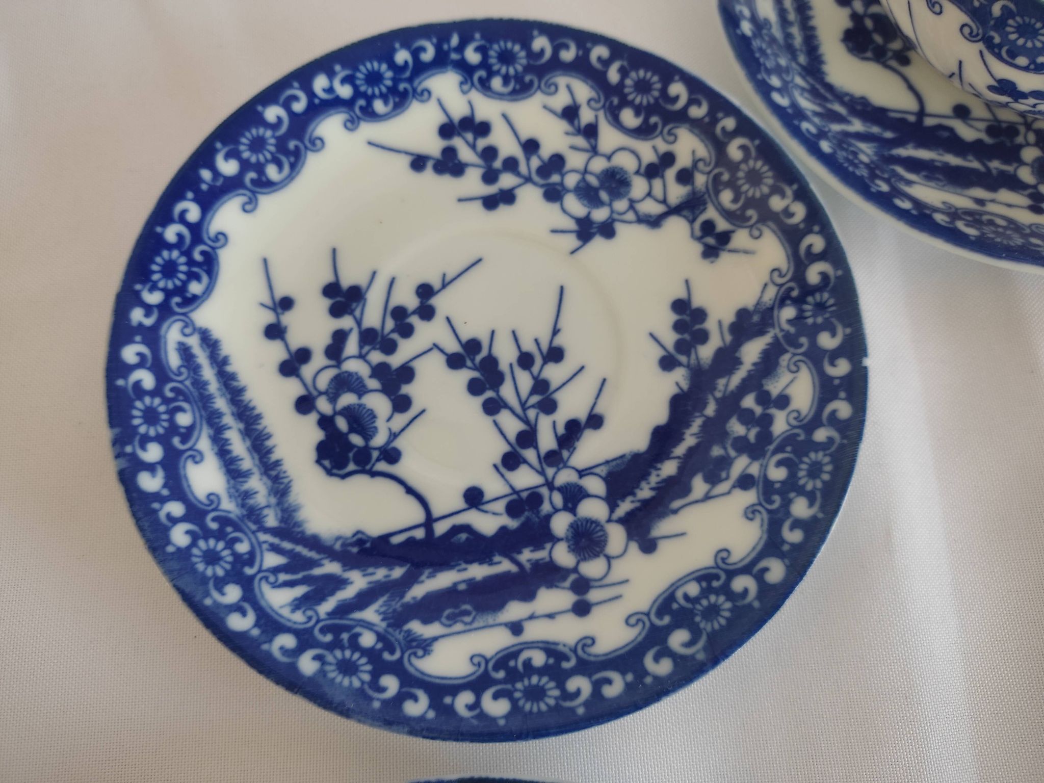 Service à café décor japonisant