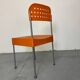 Iconic Italian design Orange Box Chair by Enzo Mari for Aleph Alantide