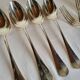 Silver-plated Table Cutlery Ridoux 6 Spoons and 6 Forks