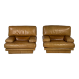 Set of 2 italian design armchairs