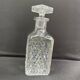 Baccarat - whisky carafe (1) - modern mid-century - cut crystal - model burgos