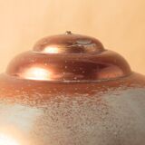 Desk lamp mushroom copper metal art deco 1930 1940