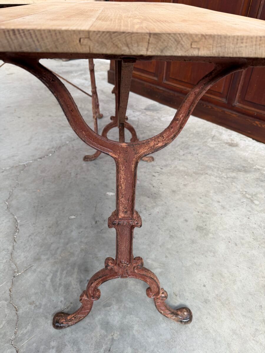 Paire de tables de bistrot début XXème