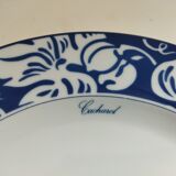Plat Cacharel en pocelaine fine