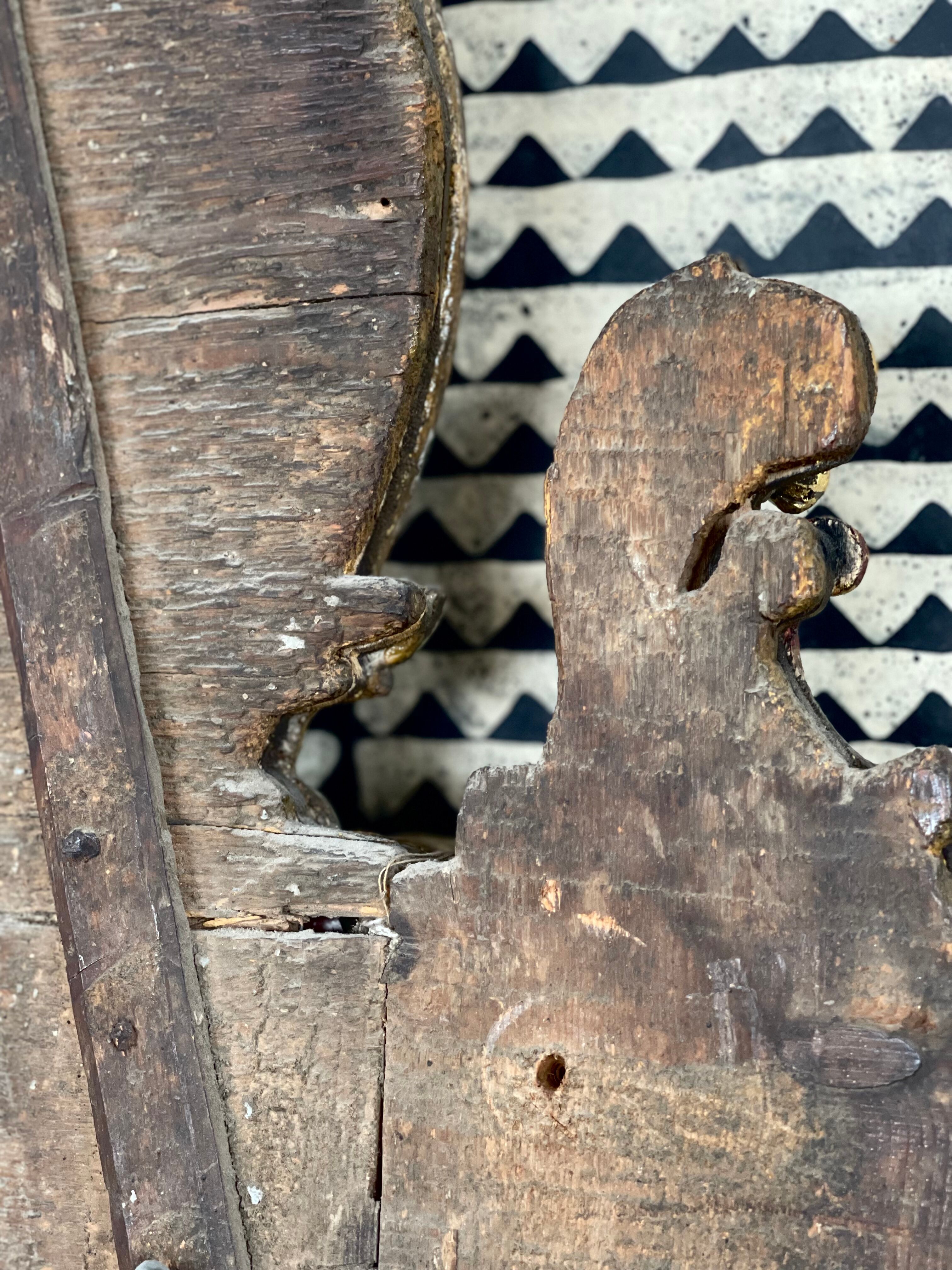 Beaucaire mirror 18th 55x110cm