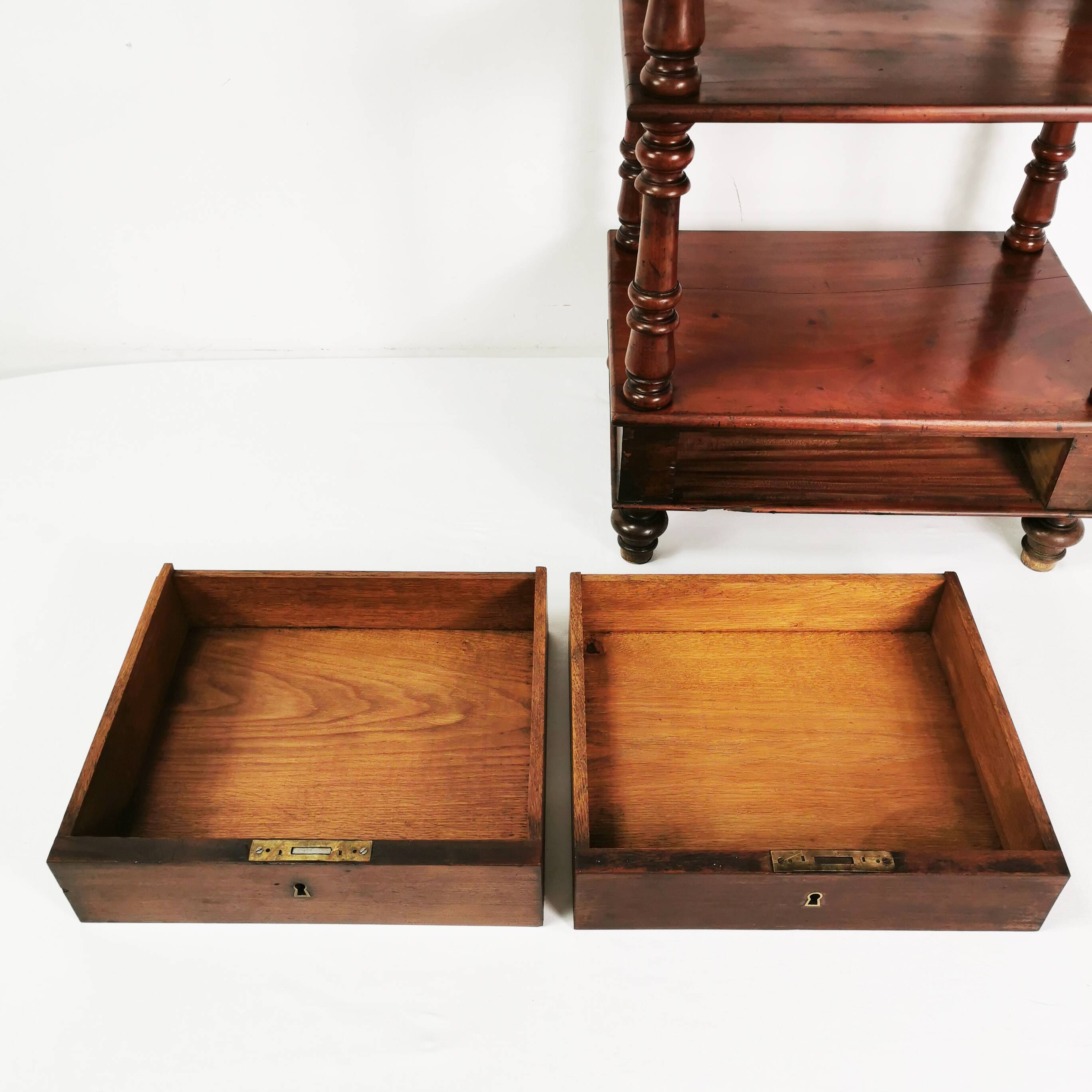 Antique, eclectic Regency shelf, England, circa 1900