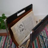 Magazine rack leather made by Brabantia 70 years