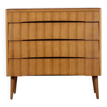 Commode Avalon du milieu du siècle en teck. Style vintage moderne et rétro