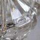 Lot de 2 cendriers / vide poches en cristal de Reims