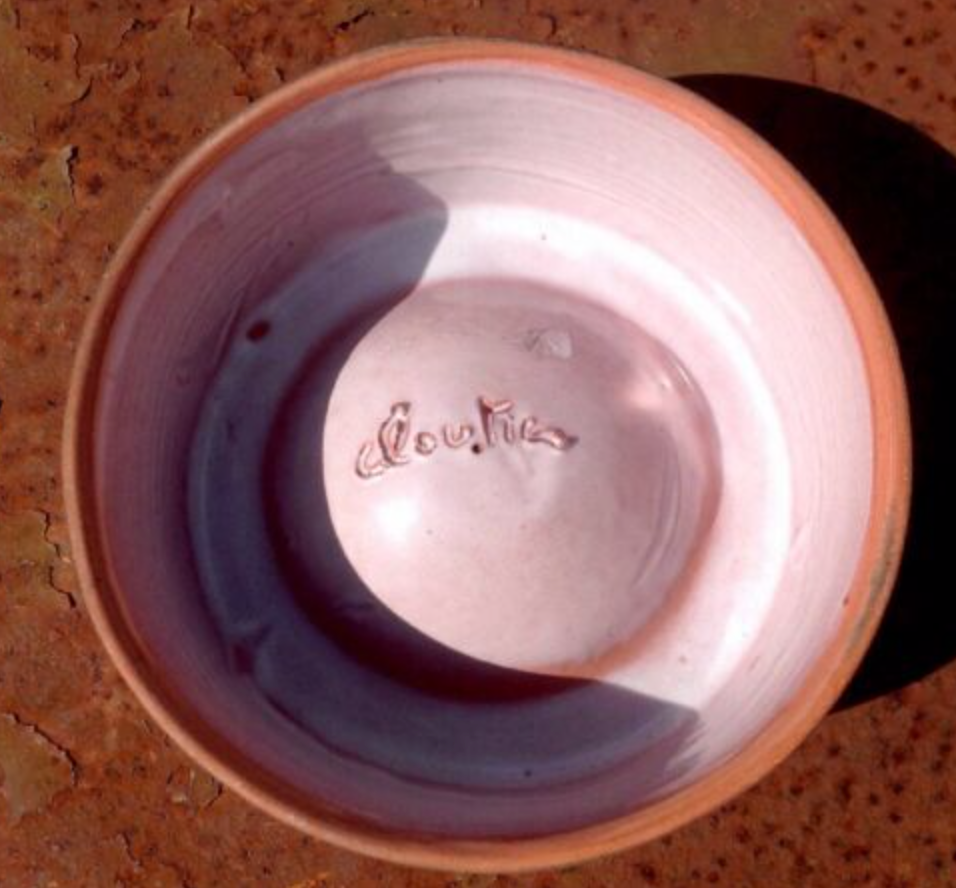 Empty pocket The Cloutier brothers vintage ceramic ceramic Vallauris