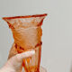 Pink art deco vase