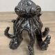 Octopus "Léonie" in glazed terracotta