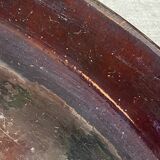 Vallauris iridescent ceramic gratin dish