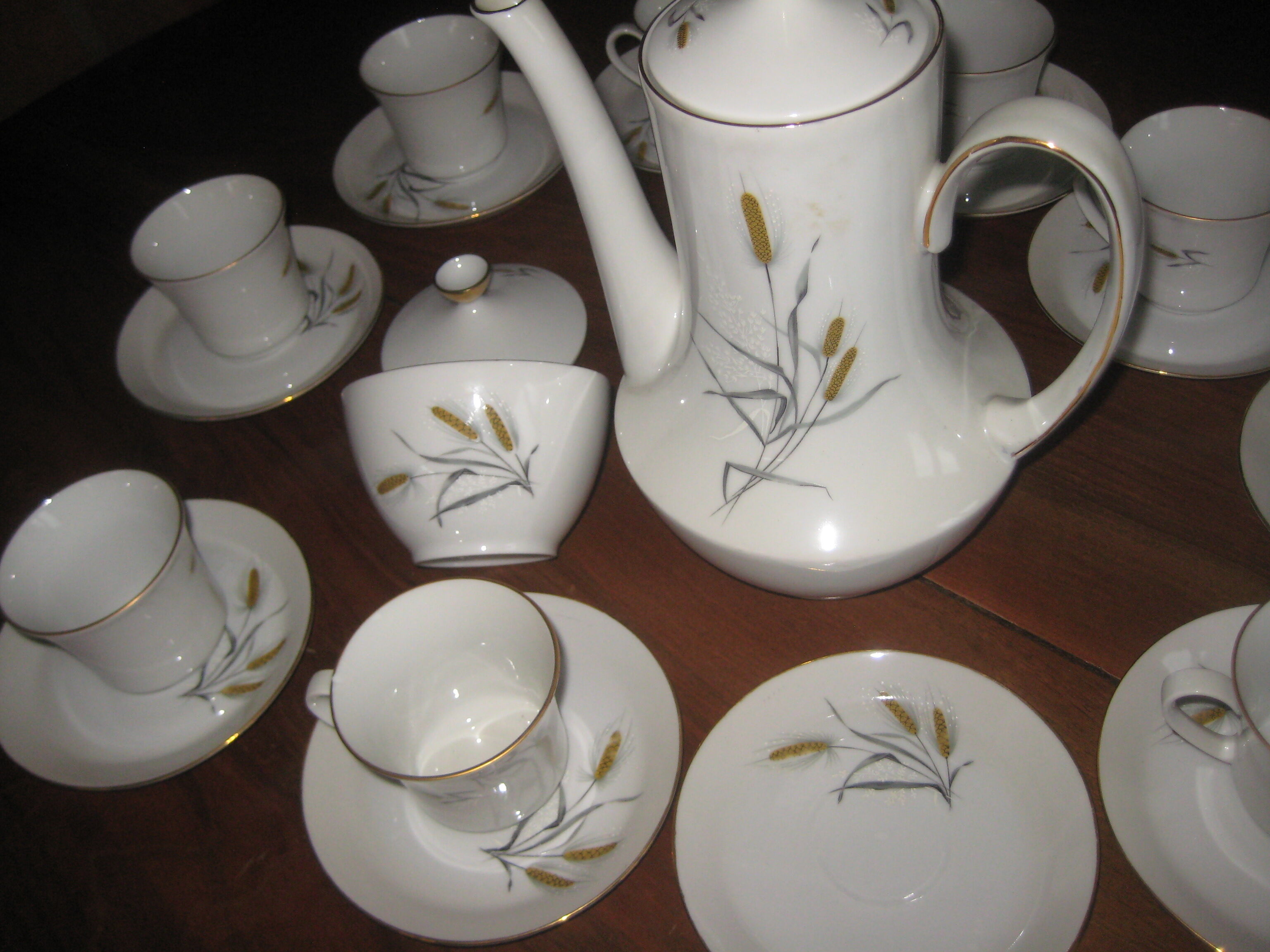 Vintage, Coffee service, WINTERLING BAVARIA GERMANY, 10 people
