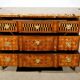 Rosewood and Mahogany chest of drawers, Louis XV / Louis XVI Transition style – Late 19th century
