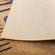 Tapis vintage, composition abstraite inspirée de Kandinsky