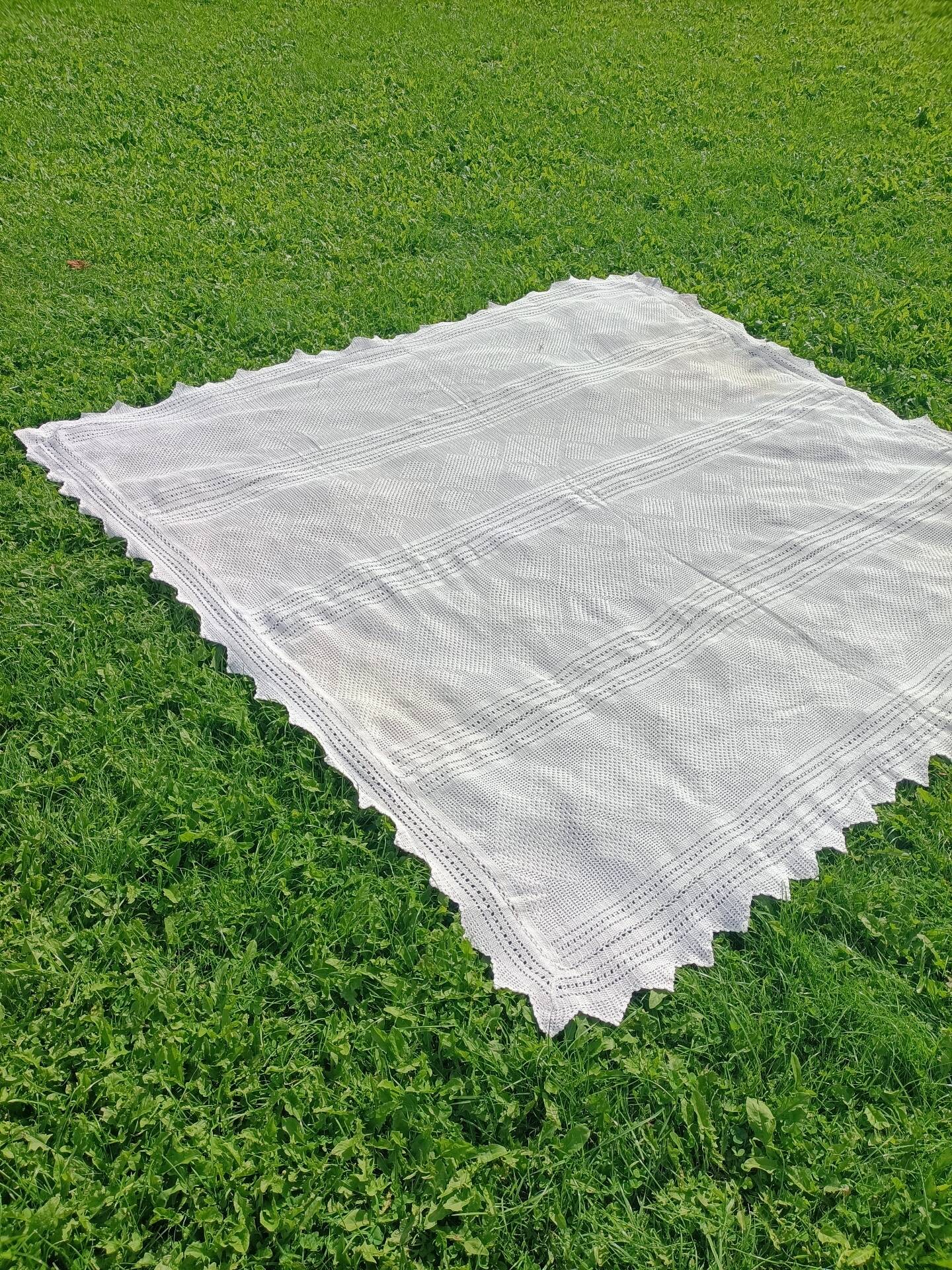 Dessus de Lit Vintage broderie