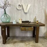 Vintage carpenter's workbench