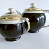 Art Deco Coffee Teapot Set with Cups