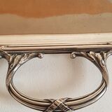 Louis XVI style silver metal tray