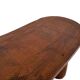Vintage African hand-carved wooden Senufo stool bench design
