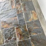 1950s slate coffee table