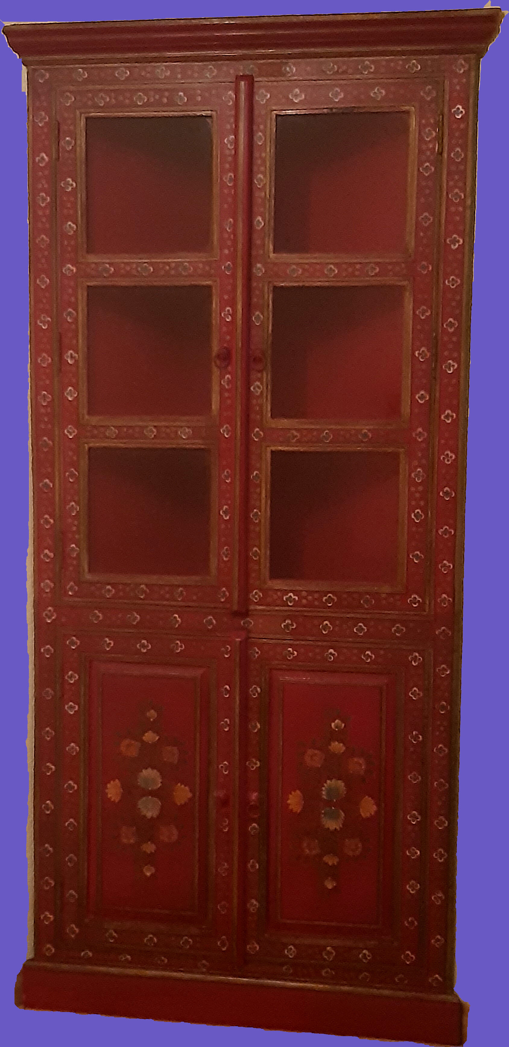 Indian red wood notch