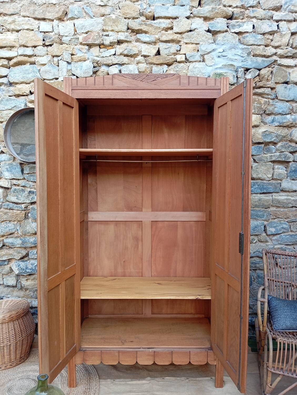Art Deco wardrobe
