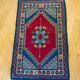 Oriental rug in thick hand-woven wool made in Tunisia mid-20th century