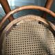 Wooden bistro chairs and canning