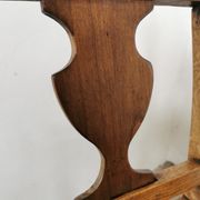 Paire de chaises en chêne brut