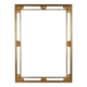 Large 20th century decorative Vintage gilded mirror, Belgium